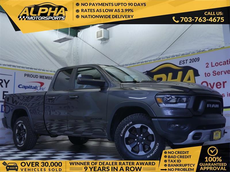 used 2019 Ram 1500 car, priced at $27,700