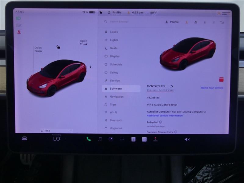 used 2021 Tesla Model 3 car, priced at $21,500