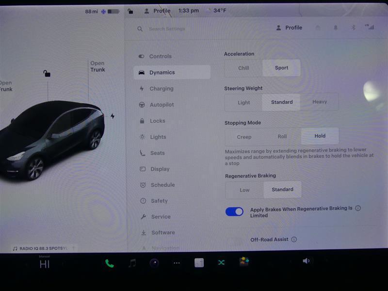 used 2020 Tesla Model Y car, priced at $15,000