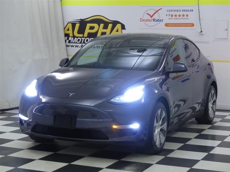 used 2020 Tesla Model Y car, priced at $15,000