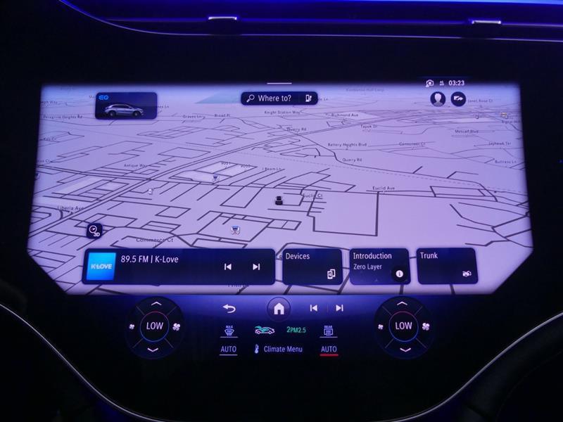 used 2023 Mercedes-Benz EQS 580 car, priced at $52,000
