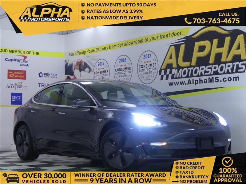 used 2019 Tesla Model 3 car, priced at $13,999