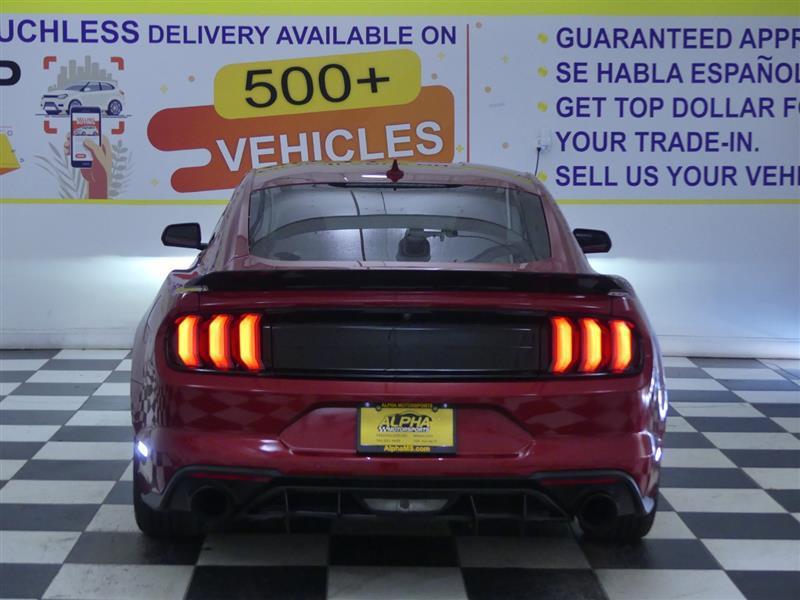 used 2022 Ford Mustang car, priced at $21,500