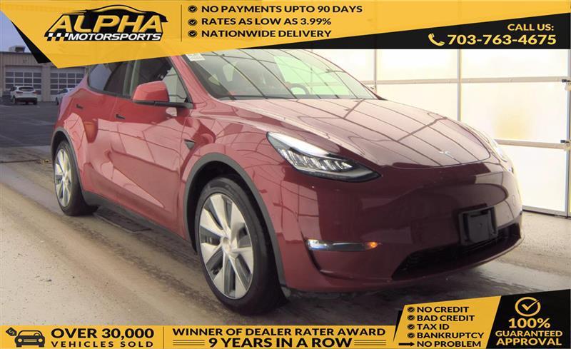 used 2020 Tesla Model Y car, priced at $18,900