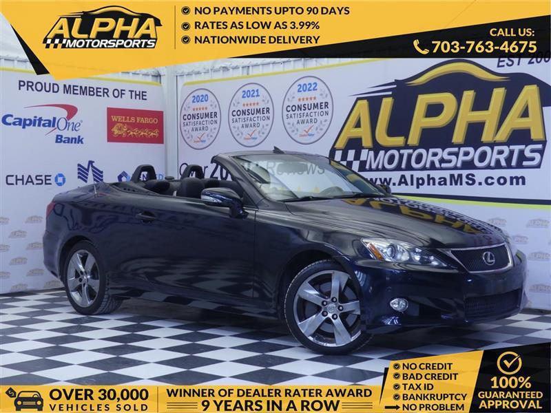 used 2010 Lexus IS 350C car, priced at $12,500