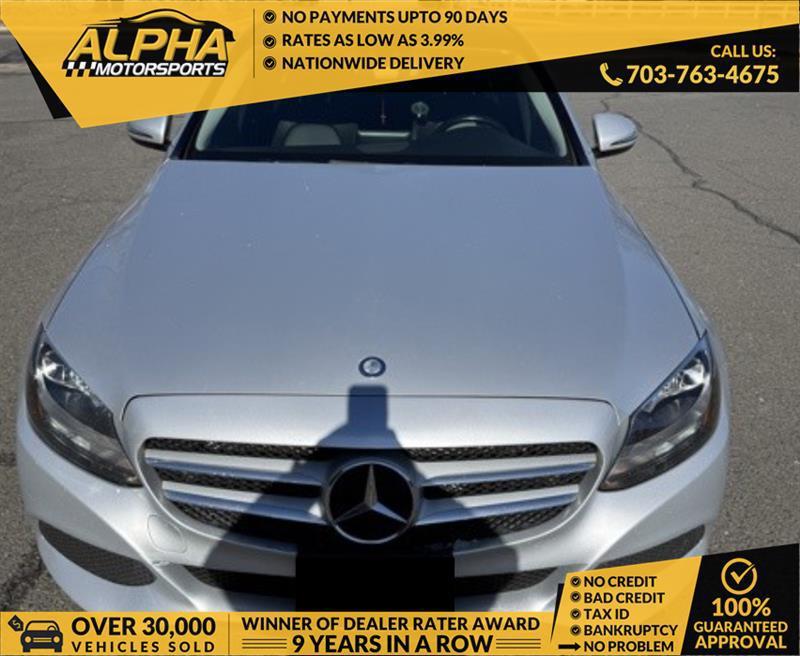 used 2016 Mercedes-Benz C-Class car, priced at $15,000