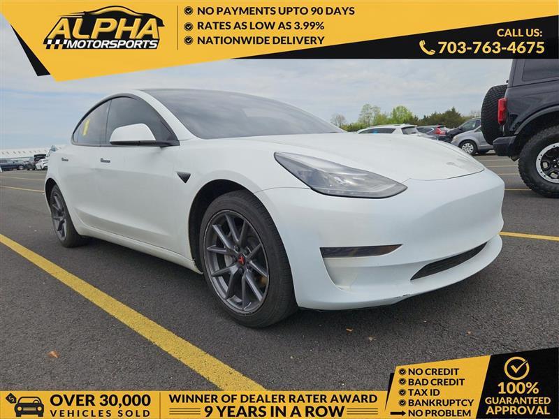 used 2023 Tesla Model 3 car, priced at $21,000