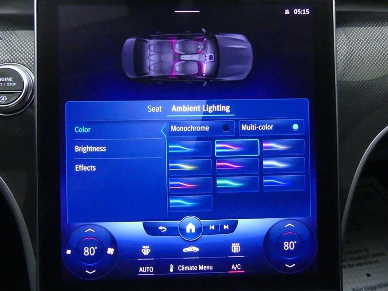 used 2022 Mercedes-Benz C-Class car, priced at $27,500