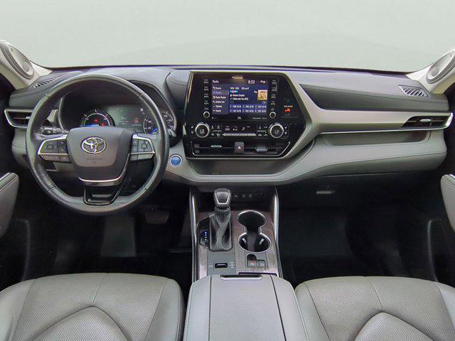 used 2021 Toyota Highlander Hybrid car, priced at $30,700