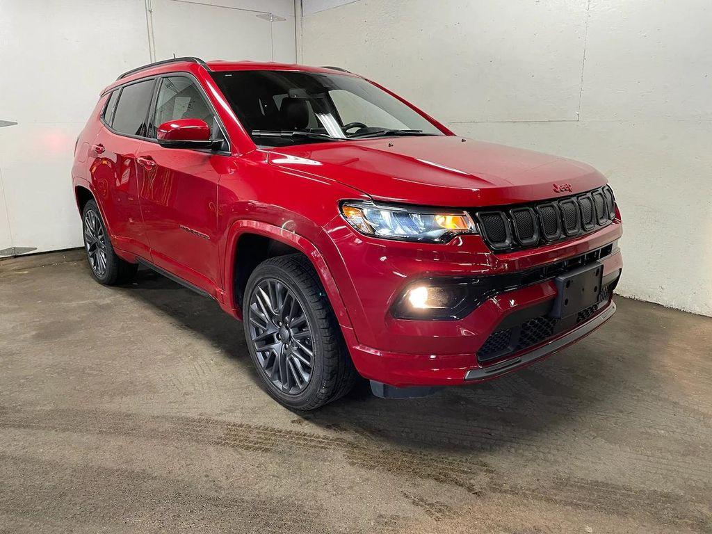 used 2022 Jeep Compass car, priced at $23,122