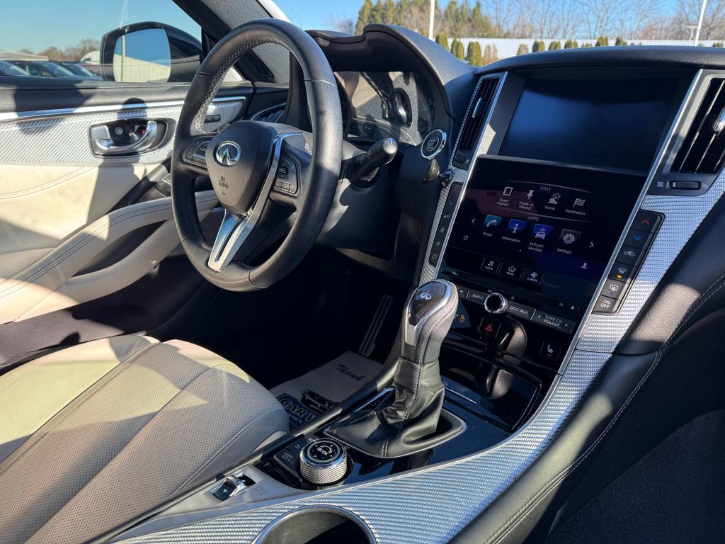 used 2017 INFINITI Q60 car, priced at $22,825