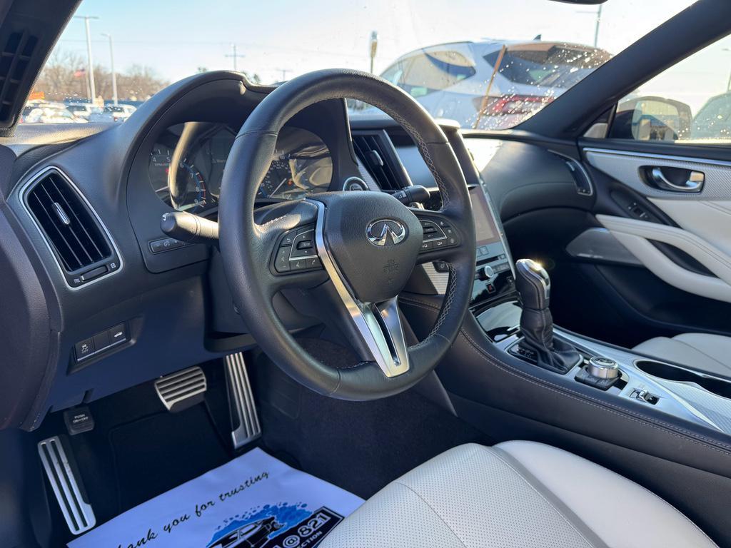 used 2017 INFINITI Q60 car, priced at $22,825