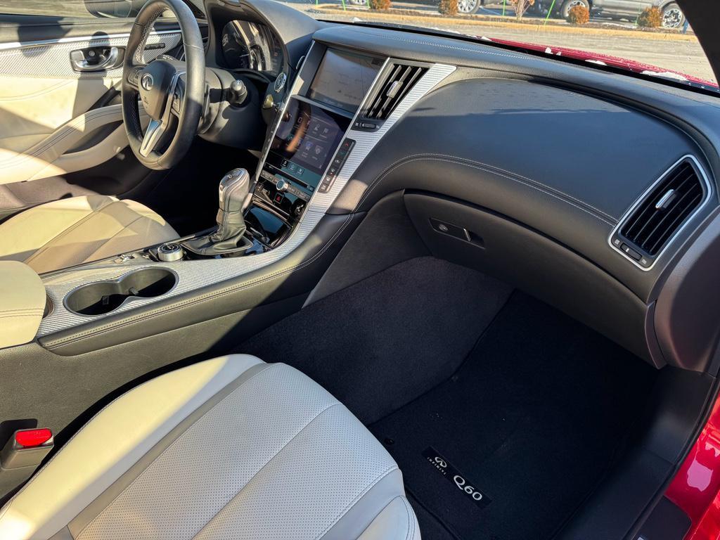used 2017 INFINITI Q60 car, priced at $22,825
