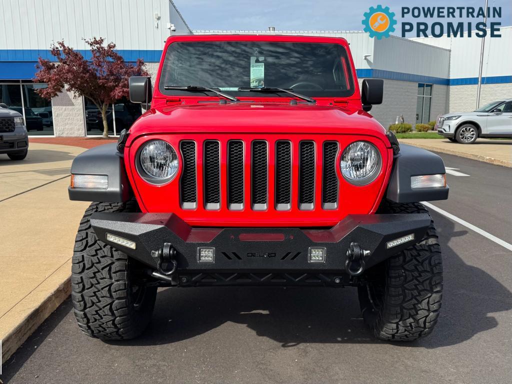 used 2020 Jeep Wrangler Unlimited car, priced at $26,663