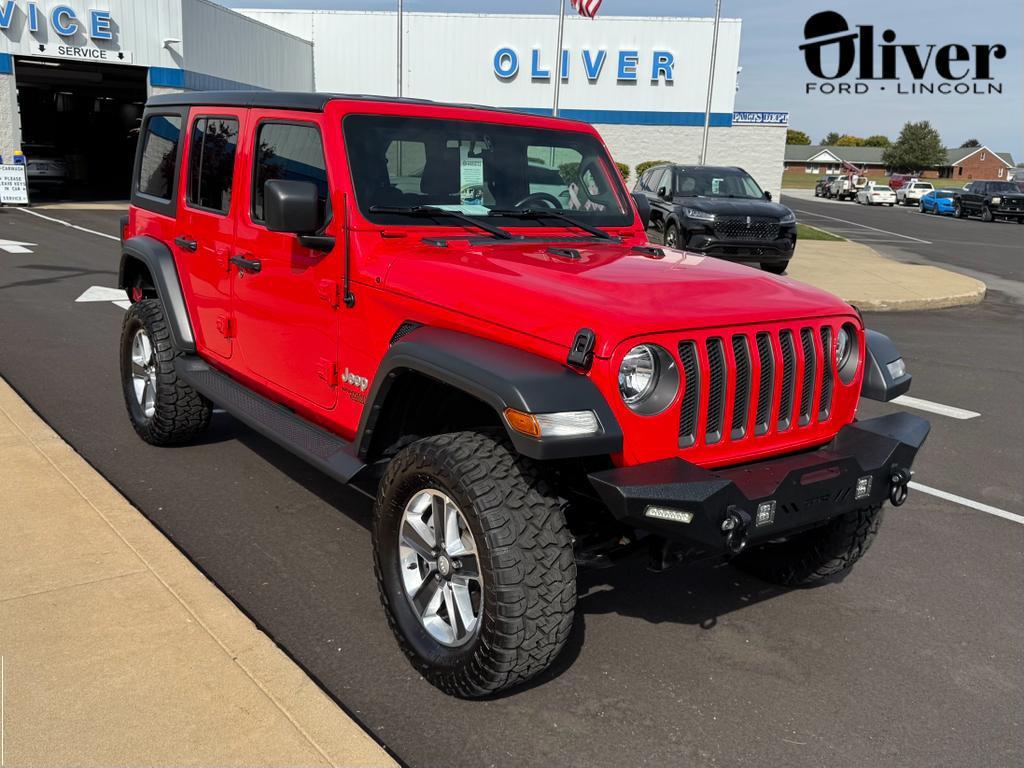 used 2020 Jeep Wrangler Unlimited car, priced at $26,663