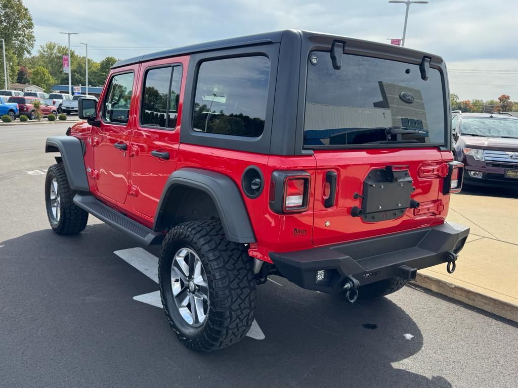 used 2020 Jeep Wrangler Unlimited car, priced at $26,663