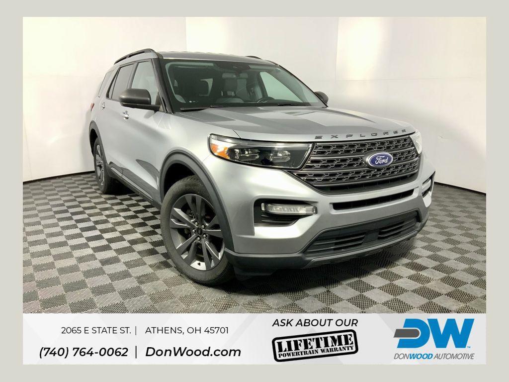 used 2021 Ford Explorer car, priced at $25,000