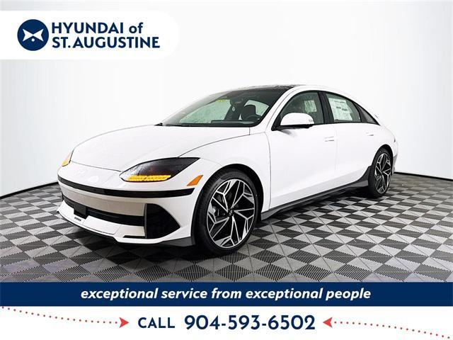 new 2025 Hyundai IONIQ 6 car, priced at $53,585