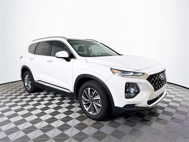 used 2019 Hyundai Santa Fe car, priced at $17,463