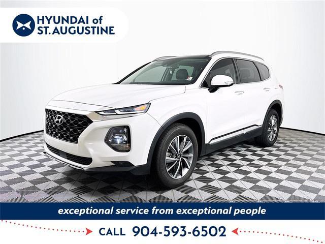 used 2019 Hyundai Santa Fe car, priced at $17,617