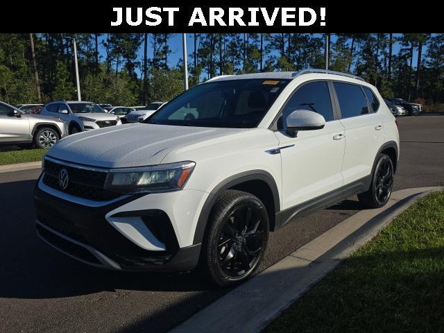 used 2022 Volkswagen Taos car, priced at $15,500