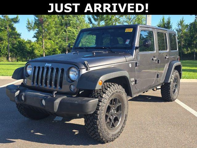 used 2017 Jeep Wrangler Unlimited car, priced at $19,193