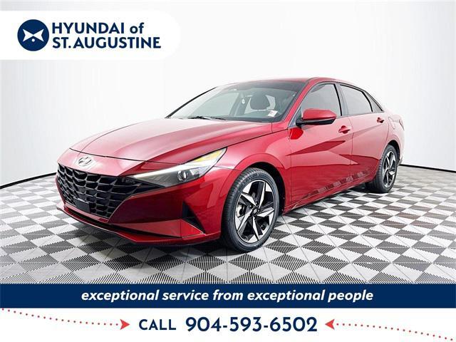 used 2023 Hyundai Elantra car, priced at $17,439