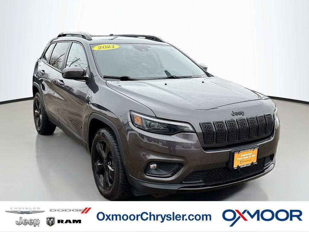 used 2021 Jeep Cherokee car, priced at $20,750
