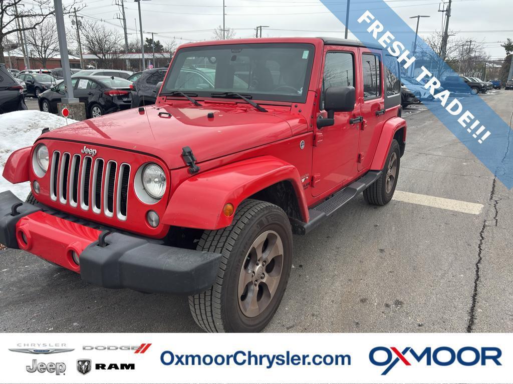 used 2017 Jeep Wrangler Unlimited car, priced at $19,000