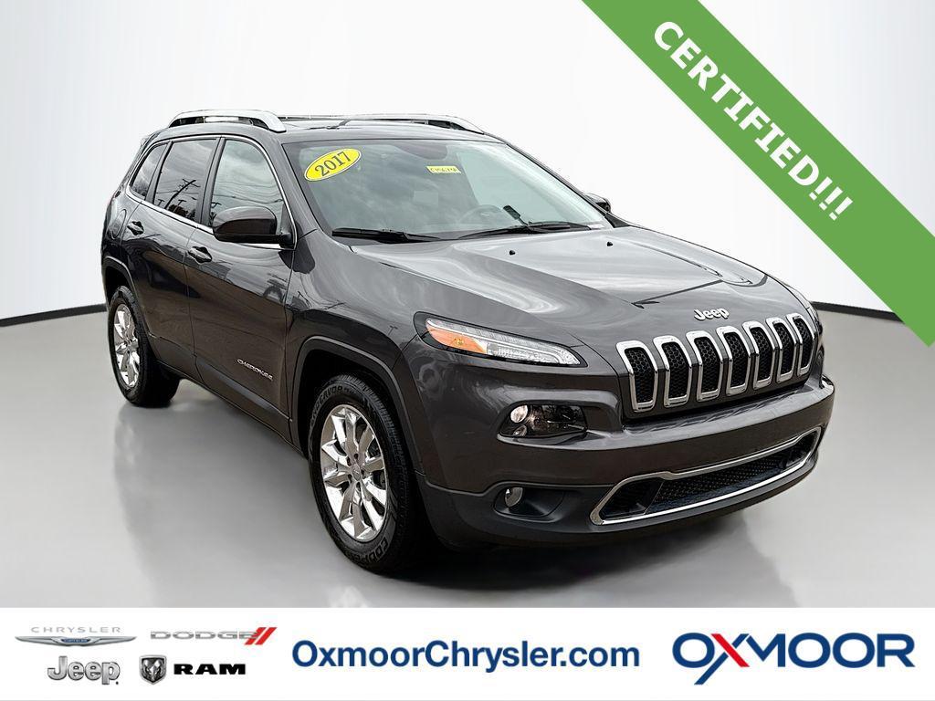 used 2017 Jeep Cherokee car, priced at $15,750