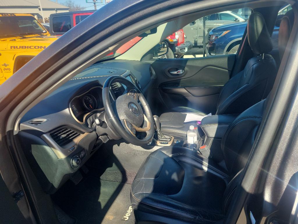 used 2017 Jeep Cherokee car, priced at $16,000