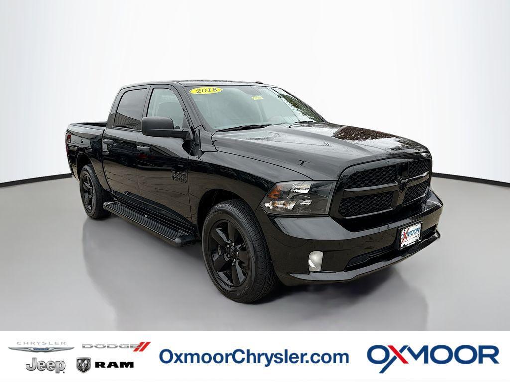 used 2018 Ram 1500 car, priced at $21,000