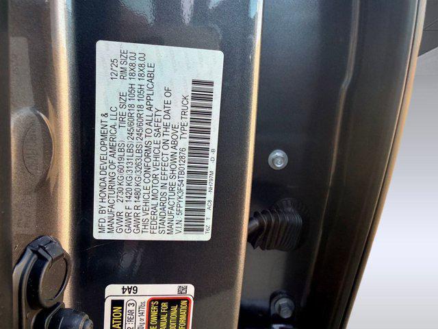 new 2026 Honda Ridgeline car, priced at $42,251