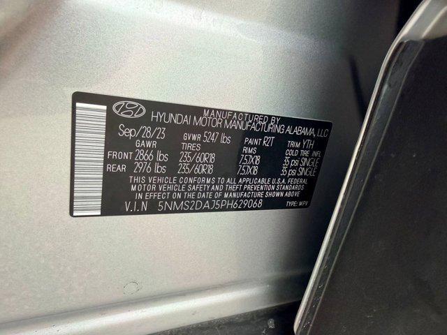 used 2023 Hyundai Santa Fe car, priced at $20,797