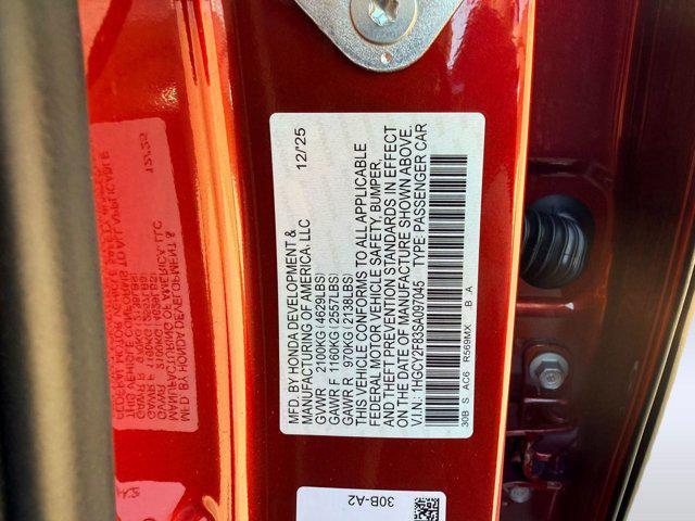 new 2025 Honda Accord Hybrid car, priced at $38,151