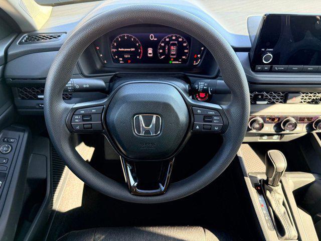 new 2025 Honda Accord car, priced at $30,801