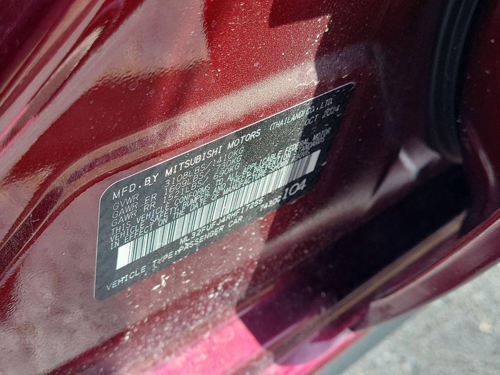 new 2024 Mitsubishi Mirage G4 car, priced at $14,005