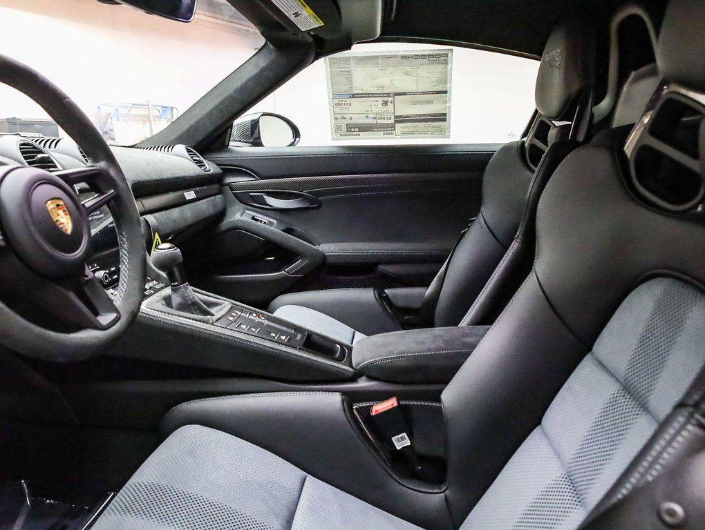 new 2025 Porsche 718 Spyder car, priced at $211,095