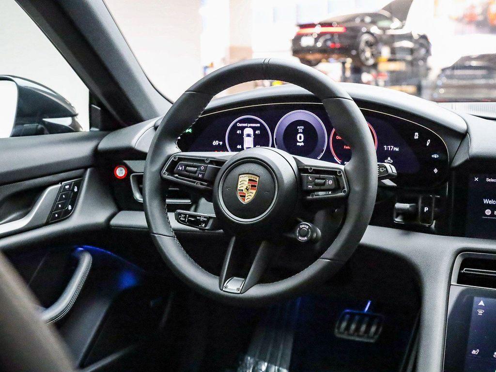 new 2025 Porsche Taycan car, priced at $153,915