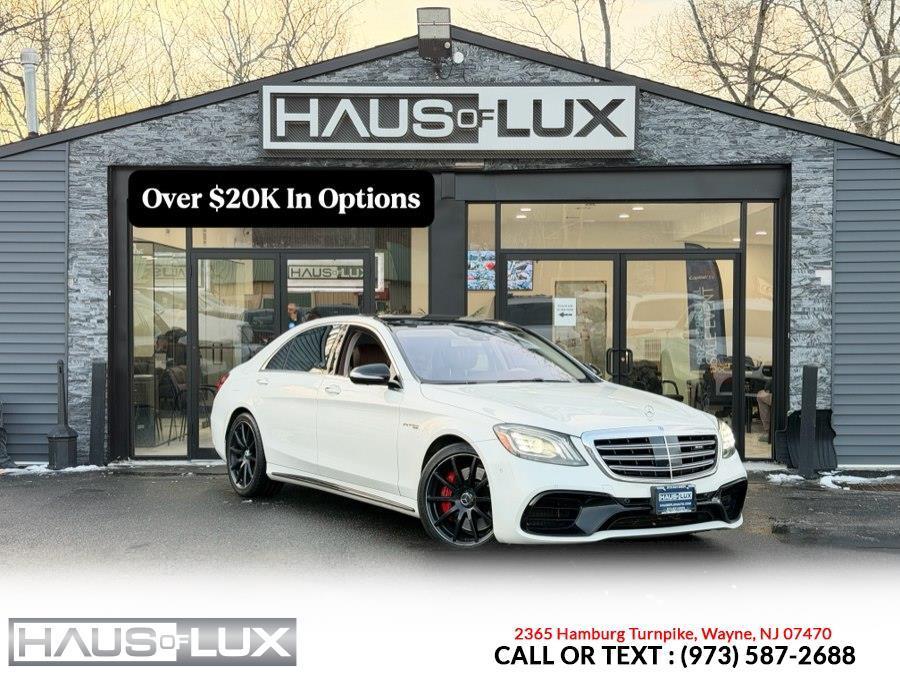 used 2018 Mercedes-Benz AMG S 63 car, priced at $51,995