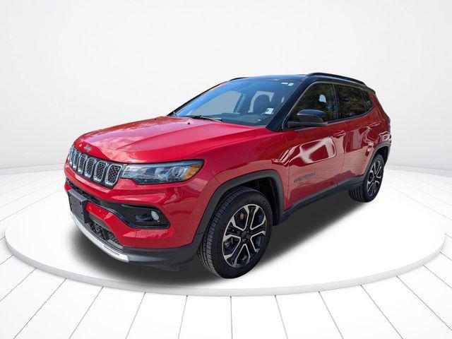 used 2023 Jeep Compass car, priced at $18,500