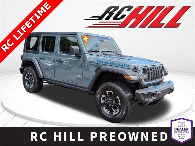 used 2024 Jeep Wrangler 4xe car, priced at $34,800