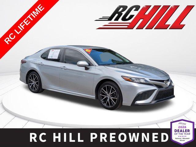used 2021 Toyota Camry car, priced at $19,598