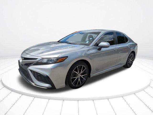 used 2021 Toyota Camry car, priced at $18,400