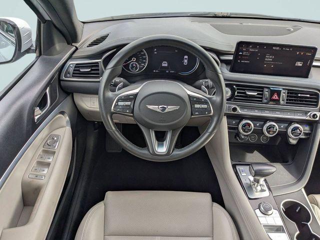 used 2022 Genesis G70 car, priced at $27,800