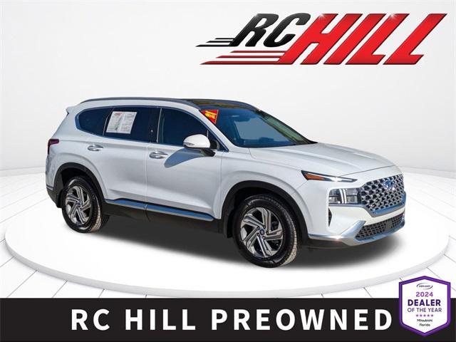used 2021 Hyundai Santa Fe car, priced at $19,900