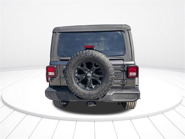 used 2021 Jeep Wrangler Unlimited car, priced at $25,900