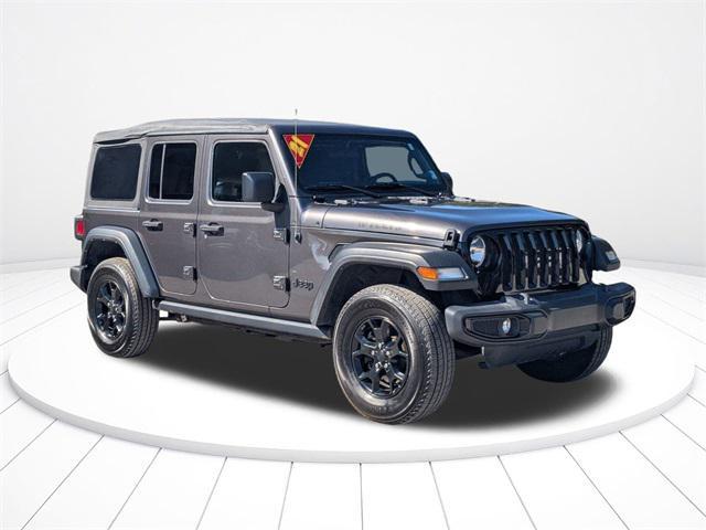 used 2021 Jeep Wrangler Unlimited car, priced at $25,900