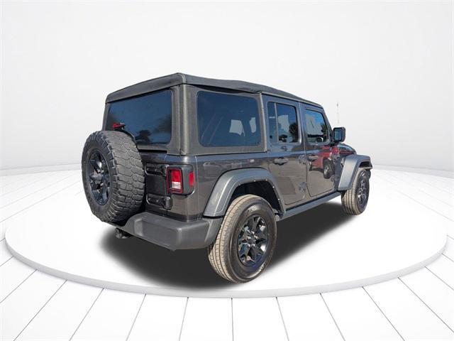 used 2021 Jeep Wrangler Unlimited car, priced at $25,900