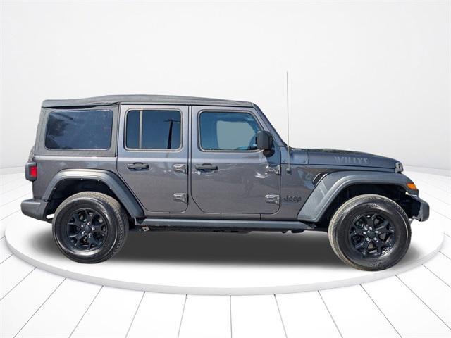 used 2021 Jeep Wrangler Unlimited car, priced at $25,900